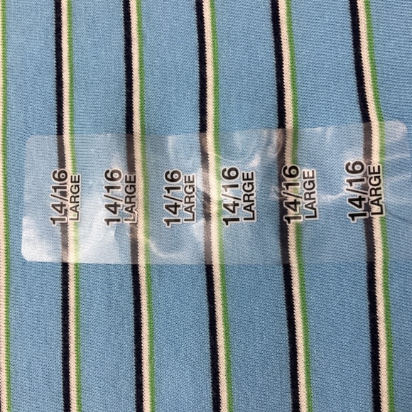 T-SHIRT ARIZONA JEAN COMPANY large 14/16 - Light Blue - With stripes - Picture 4 of 12